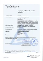 Alapanyag-jelölések átvezetési rendszere
